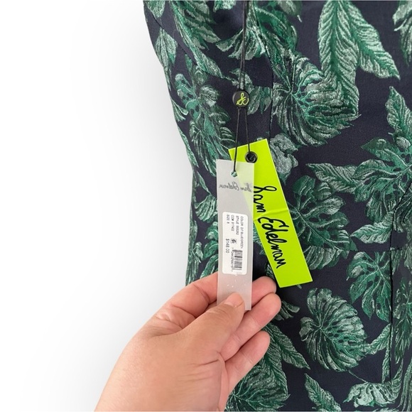 Sam Edelman Green Leaf Jacquard Dress - Picture 11 of 15